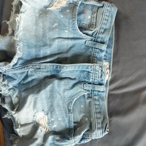 Hollister size 5 denim shorts